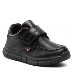 Enfant Chaussures Basses Tommy Hilfiger - Velcro Shoe T3B4-32588-0289 M Black 999 Noir