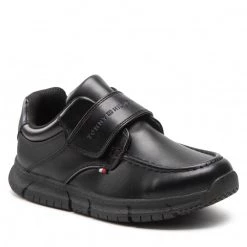 Enfant Chaussures Basses Tommy Hilfiger - Velcro Shoe T3B4-32588-0289 S Black 999 Noir