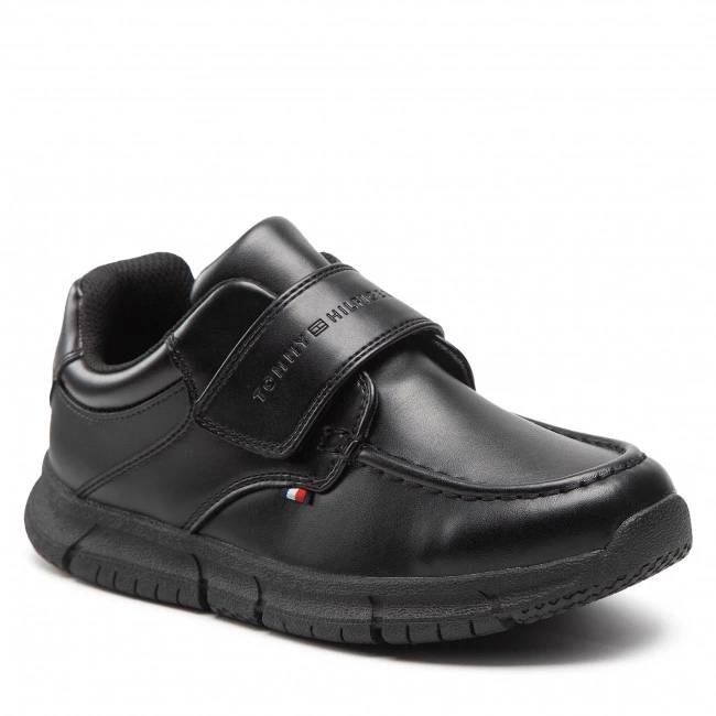 Enfant Chaussures Basses Tommy Hilfiger - Velcro Shoe T3B4-32588-0289 S Black 999 Noir 3 Enfant Chaussures Basses Tommy Hilfiger - Velcro Shoe T3B4-32588-0289 S Black 999 Noir