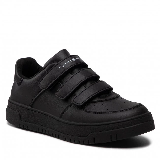 Enfant Sneakers Tommy Hilfiger - Low Cut Velcro Sneaker T3B9-32481-1355 S Black 999 Noir 3 Enfant Sneakers Tommy Hilfiger - Low Cut Velcro Sneaker T3B9-32481-1355 S Black 999 Noir