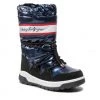 Enfant Bottes De Neige TOMMY HILFIGER - Snow Boot T3A6-32436-1485 M Blue 800 Bleu Marine