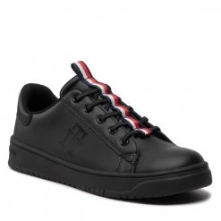 Enfant Sneakers Tommy Hilfiger - T3B9-32466-1355999 S Black Noir