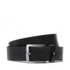 Accessoires Ceinture Homme Tommy Hilfiger - Denton Leather 3.5 AM0AM10312 BDS Noir -Tommy Hilfiger Soldes 01 0000301070702 ts 1