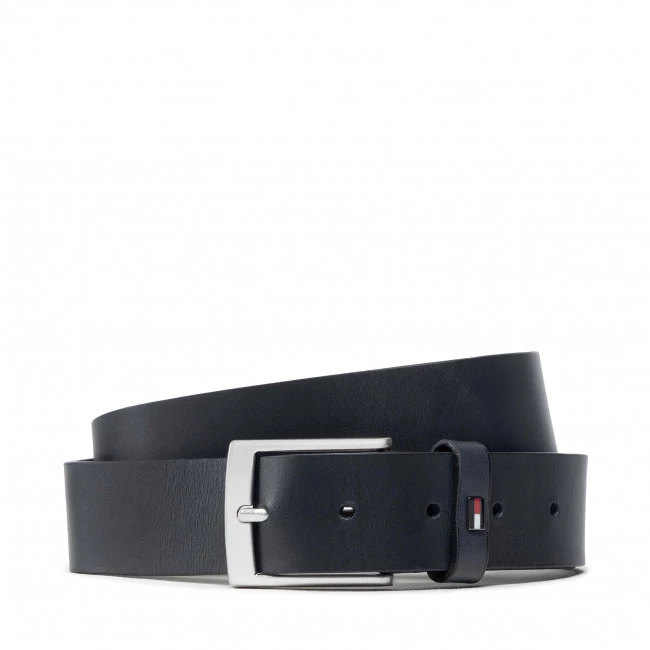 Accessoires Ceinture Homme Tommy Hilfiger - Adan Leather 3.5 AM0AM10335 DW6 Bleu Marine 3 Accessoires Ceinture Homme Tommy Hilfiger - Adan Leather 3.5 AM0AM10335 DW6 Bleu Marine