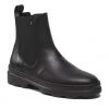Homme Bottines Chelsea TOMMY HILFIGER - Comfort Hilfiger Leather Chelsea FM0FM04193 Black BDS Noir