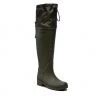 Femme Bottes De Pluie TOMMY HILFIGER - Overknee Rainboot FW0FW06778 Army Green RBN Kaki