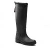 Femme Bottes De Pluie Tommy Hilfiger - Th Overknee Rainboot Monogram FW0FW06868 Black BDS Noir
