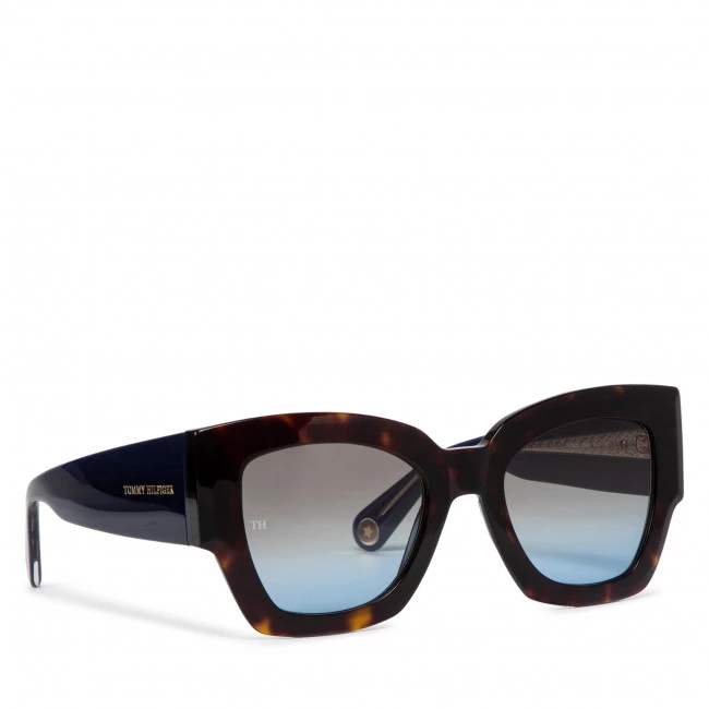 Accessoires Lunettes De Soleil Tommy Hilfiger - TH 1862/S Havana 086 Marron, Multicolore 3 Accessoires Lunettes De Soleil Tommy Hilfiger - TH 1862/S Havana 086 Marron, Multicolore