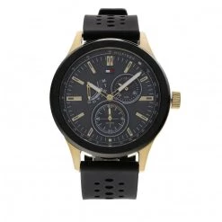 Accessoires Montre Tommy Hilfiger - 1791636 Black/Gold Noir