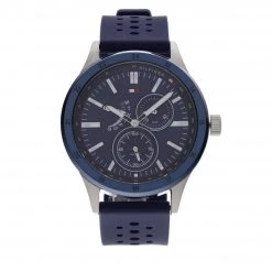 Accessoires Montre Tommy Hilfiger - Austin 1791635 Silver/Navy Bleu Marine, Argent
