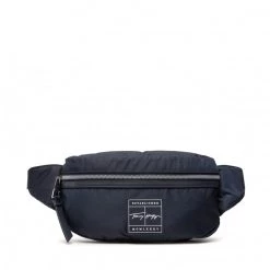 Accessoires Sac Banane TOMMY HILFIGER - Th Signature Crossbody AM0AM08450 0GY Bleu Marine