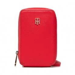 Accessoires Étui Téléphone Portable Tommy Hilfiger - Th Timeless Phone Wallet AW0AW11615 XLG Rouge