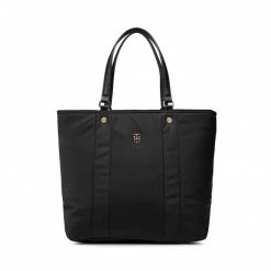 Sacs Sac à Main Tommy Hilfiger - My Tommy Tote AW0AW11998 BDS Noir