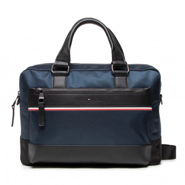 Accessoires Sac Ordinateur Tommy Hilfiger - 1985 Computer Bag AM0AM09261 DW5 Bleu Marine 3 Accessoires Sac Ordinateur Tommy Hilfiger - 1985 Computer Bag AM0AM09261 DW5 Bleu Marine