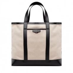 Accessoires Sac TOMMY HILFIGER - Premium Canvas Tote AM0AM09501 0F4 Beige