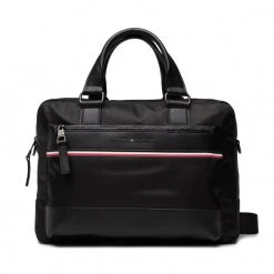 Accessoires Sac Ordinateur TOMMY HILFIGER - 1985 Computer Bag AM0AM09261 BDS Noir