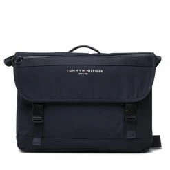 Accessoires Sac Ordinateur Tommy Hilfiger - Th Estabilished Messenger AM0AM09271 DW5 Bleu Marine