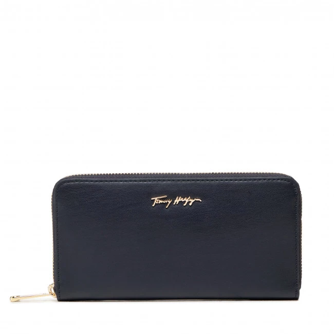Accessoires Portefeuille Femme Grand Format TOMMY HILFIGER - Iconic Tommy Large Za AW0AW12082 C7H Bleu Marine 3 Accessoires Portefeuille Femme Grand Format TOMMY HILFIGER - Iconic Tommy Large Za AW0AW12082 C7H Bleu Marine