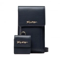 Accessoires Étui Téléphone Portable Tommy Hilfiger - Iconic Tommy Phone Wallet AW0AW12078 C7H Bleu Marine