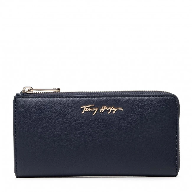 Accessoires Portefeuille Femme Grand Format TOMMY HILFIGER - Tommy Jou Large Za Wallet AW0AW12083 C7H Bleu Marine 3 Accessoires Portefeuille Femme Grand Format TOMMY HILFIGER - Tommy Jou Large Za Wallet AW0AW12083 C7H Bleu Marine