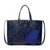 Sacs Sac à Main Tommy Hilfiger - Iconic Tommy Tote Monogram AW0AW12825 DW6 Bleu -Tommy Hilfiger Soldes 01 8720641958608 ph