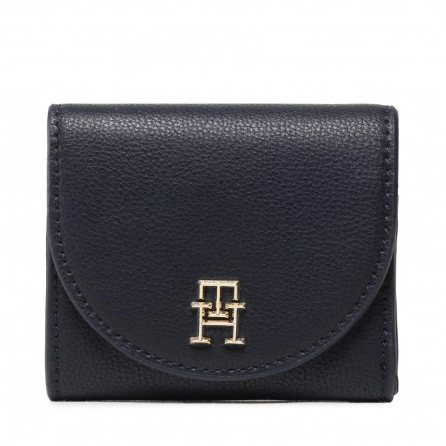 Accessoires Portefeuille Femme Petit Format TOMMY HILFIGER - Life Med Wallet AW0AW13627 DW6 Bleu Marine 3 Accessoires Portefeuille Femme Petit Format TOMMY HILFIGER - Life Med Wallet AW0AW13627 DW6 Bleu Marine