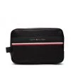 Accessoires Trousse De Toilette Tommy Hilfiger - Th Stripe Washbag AM0AM10507 BDS Noir