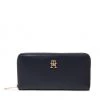 Accessoires Portefeuille Femme Grand Format Tommy Hilfiger - Iconic Tommy Large Za AW0AW13660 DW6 Bleu Marine