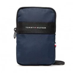 Accessoires Étui Téléphone Portable TOMMY HILFIGER - Th Horizon Phone Pouch AM0AM10472 DW6 Bleu Marine