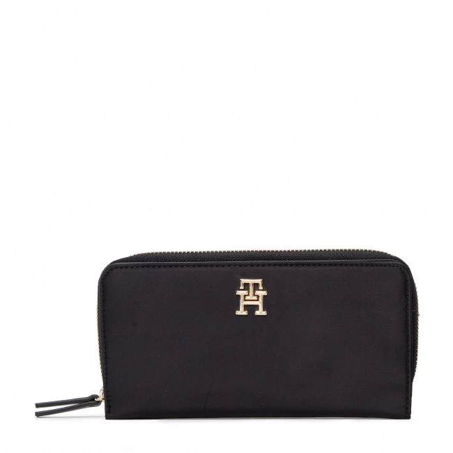 Accessoires Portefeuille Femme Grand Format Tommy Hilfiger - My Tommy Idol Lrg Za AW0AW13633 BDS Noir 3 Accessoires Portefeuille Femme Grand Format Tommy Hilfiger - My Tommy Idol Lrg Za AW0AW13633 BDS Noir