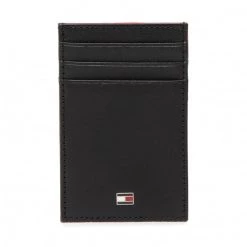 Accessoires Étui Cartes De Crédit Tommy Hilfiger - Th Horizon Vertical CC AM0AM10228 Bds Noir