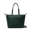 Sacs Sac à Main Tommy Hilfiger - Poppt Tote Aplique AW0AW13168 MBP Vert -Tommy Hilfiger Soldes 01 8720641961295 pl
