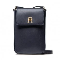 Accessoires Étui Téléphone Portable Tommy Hilfiger - Iconic Tommy Phone Pouch AW0AW13661 DW6 Bleu Marine