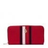Accessoires Portefeuille Femme Grand Format Tommy Hilfiger - Poppy Large Za Corp AW0AW13665 XLG Rouge