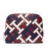 Accessoires Trousse De Toilette TOMMY HILFIGER - Iconic Tommy Washbag Mono AW0AW13664 XJS Rouge, Multicolore -Tommy Hilfiger Soldes 01 8720641962223 ks
