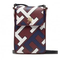 Accessoires Étui Téléphone Portable TOMMY HILFIGER - Iconic Tommy Phone Pouch Mono AW0AW14002 0KP Multicolore