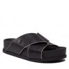 Femme Mules / Sandales De Bain Tommy Hilfiger - Modern Th Flatform Sandal FW0FW06294 Black BDS Noir -Tommy Hilfiger Soldes 01 0000209910841 is