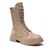 Enfant Bottes De Randonnée Tommy Hilfiger - Lace-Up Bootie T3A5-32381-1355 Nude 359 Beige -Tommy Hilfiger Soldes 01 0000300783580 swa
