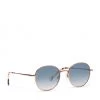 Accessoires Lunettes De Soleil TOMMY HILFIGER - TH 1877/S Gold Cooper BBD Bleu, Or -Tommy Hilfiger Soldes 01 0716736684062 mg