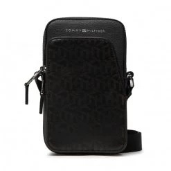 Accessoires Sacoche TOMMY HILFIGER - Business Leather Slim Reporter AM0AM10334 BDS Noir