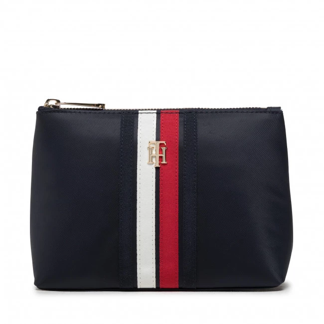 Accessoires Trousse De Toilette Tommy Hilfiger - Poppy Washbag Corp AW0AW13636 DW6 Bleu Marine 3 Accessoires Trousse De Toilette Tommy Hilfiger - Poppy Washbag Corp AW0AW13636 DW6 Bleu Marine