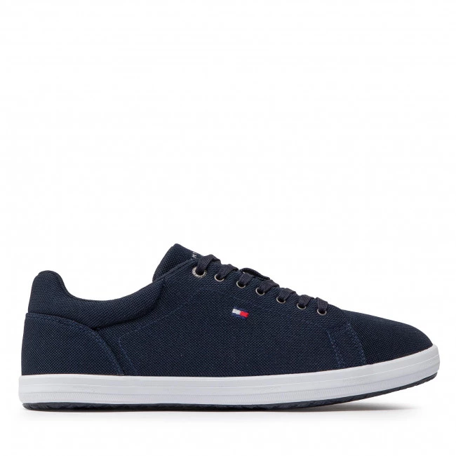 Homme Tennis Tommy Hilfiger - Iconic Vulc Mesh Logo FM0FM04034 Desert Sky DW5 Bleu Marine 4 Homme Tennis Tommy Hilfiger - Iconic Vulc Mesh Logo FM0FM04034 Desert Sky DW5 Bleu Marine – Image 2