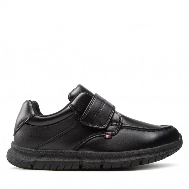Enfant Chaussures Basses Tommy Hilfiger - Velcro Shoe T3B4-32588-0289 S Black 999 Noir 4 Enfant Chaussures Basses Tommy Hilfiger - Velcro Shoe T3B4-32588-0289 S Black 999 Noir – Image 2