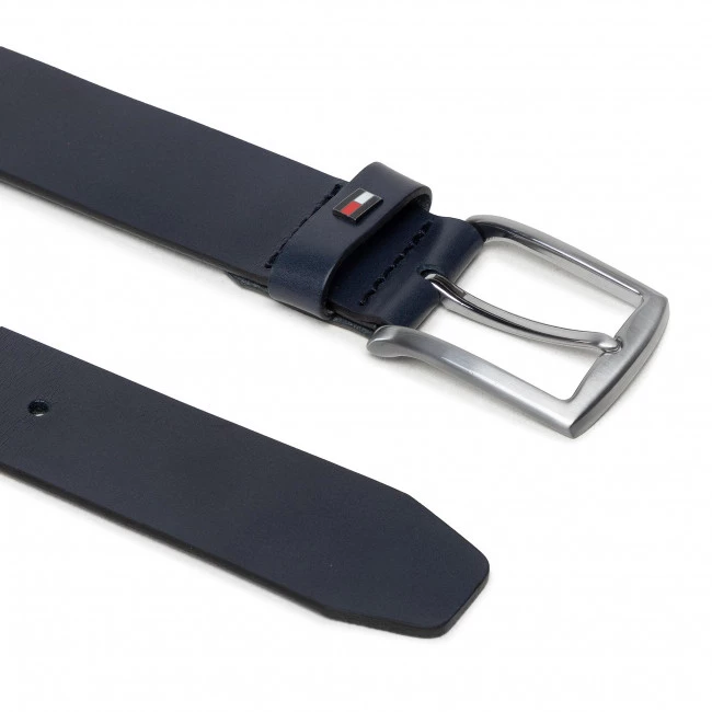 Accessoires Ceinture Homme Tommy Hilfiger - Denton Leather 3.5 AM0AM10312 DW6 Bleu Marine 4 Accessoires Ceinture Homme Tommy Hilfiger - Denton Leather 3.5 AM0AM10312 DW6 Bleu Marine – Image 2
