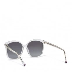 Accessoires Lunettes De Soleil TOMMY HILFIGER - 1669/S Crystal 900 Blanc, Noir -Tommy Hilfiger Soldes 02 0716736193199 mg