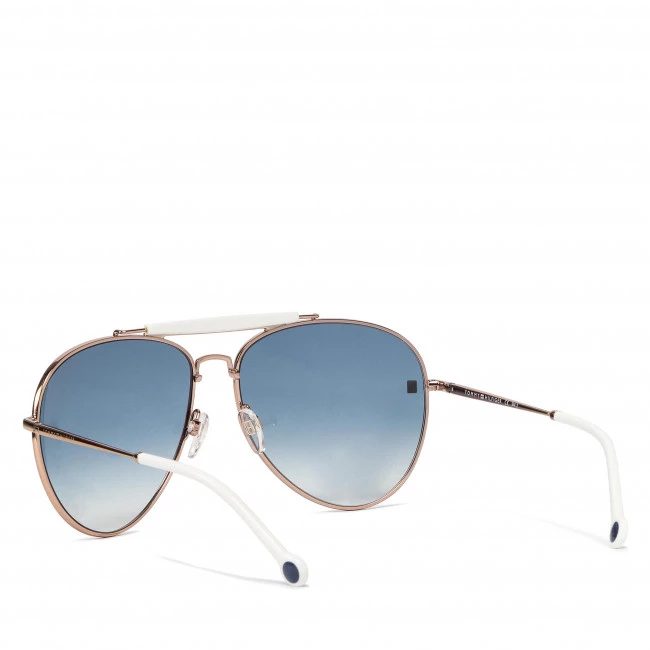 Accessoires Lunettes De Soleil TOMMY HILFIGER - 1808/S Gold Copper DDB Blanc, Bleu 4 Accessoires Lunettes De Soleil TOMMY HILFIGER - 1808/S Gold Copper DDB Blanc, Bleu – Image 2
