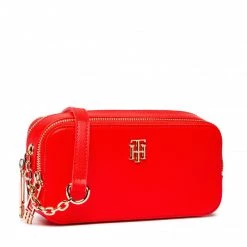 Sacs Sac à Main Tommy Hilfiger - Th Timeless Camera Bag AW0AW11332 XGL Rouge -Tommy Hilfiger Soldes 02 8720116542202 mt