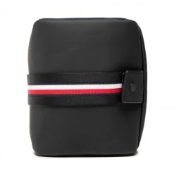 Accessoires Trousse De Toilette Tommy Hilfiger - Urban Commuter Wash Bag AM0AM09399 BDS Noir -Tommy Hilfiger Soldes 02 8720117868363 plj