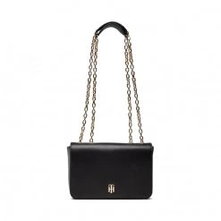 Sacs Sac à Main TOMMY HILFIGER - Th Timeless Chain Crossover AW0AW13172 BDS Noir -Tommy Hilfiger Soldes 02 8720641958844 ph