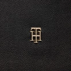 Sacs Sac à Main Tommy Hilfiger - New Casual Tote AW0AW13180 BDS Noir -Tommy Hilfiger Soldes 02 8720641959773 mt